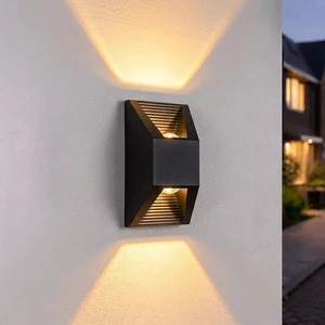 6W Stair Waterproof Bedroom Bedside Led Background Wall Lamp New Design Coffee Shop Shopping Mall Interior Wall Sconces