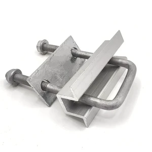 Strut Channels Accessories U Bolts Mid Clamp for Solar Panel Supporting Fixed