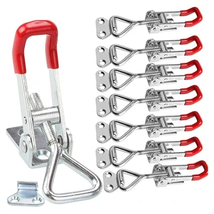 Adjustable Toolbox Case Metal Toggle Latch Catch Clasp Quick Release Clamp Anti-Slip Push Pull Toggle Clamp Tools