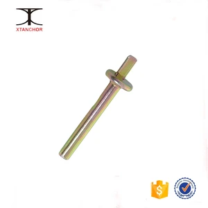 M6*40 Carbon Steel Safety Nail/ceiling Anchor Mount,bright Zinc Plated,Skylights