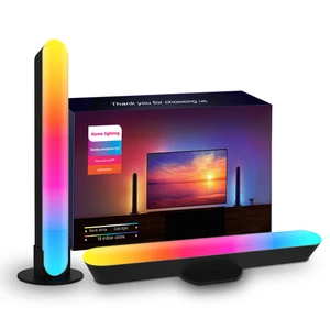 Custom Multiple Modes Ambiance Music Sync Smart Light Rgb Bar App Control Ambiance Flow Lights Bar Rhythm Recognition Light New
