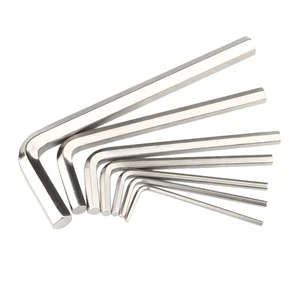 Double Headed Hexagonal Wrench with Nickel Coating Inside