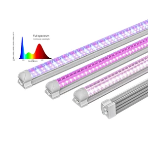 New Arrival Full Spectrum Hydroponic IR UV Green White Optional T8 Plant Led Grow Light