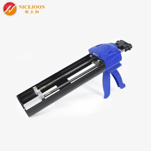 390ml 3:1 Manual Caulking Gun 2K Two Component Dual Cartridge Epoxy Adhesive Dispensing Gun