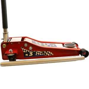 JRS 2022 China Tool Manufacturer Wholesale CE Certified 3T 31.5KG Iron High Profile Dual Pump Portable Oil Hydraulic Floor Jack