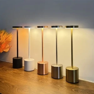 Lampe Rechargeable Desk Lamp Led Night Light Luxury Decorative Bedside G Lamps Battery Operated Home Decor