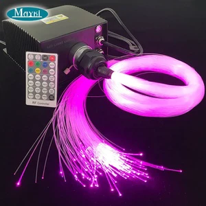 IP65 Waterproof Fiber Optic Light Source LED Optical Fibre Light Engine for Outdoor Swimming Pool