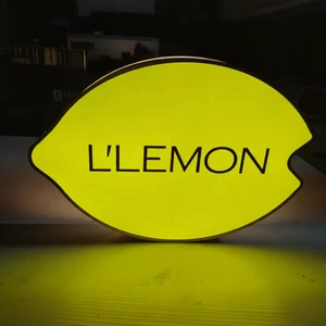 Advertising LED Light Box-Waterproof High Brightness Durable Steel Frame RGB Color Options for Indoor/Outdoor Use