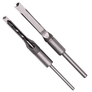 High Quality Carbon Steel Round Shank Woodworking Square Hole Drill Bit