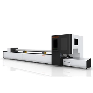 Automatic Fiber Laser Tube Cutting Machine 6m Pipe Cutter 1500w 2000w 3000w Cnc Metal Laser Cutter For Round Square Tube
