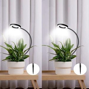 Dual-Use Usb Led Clip Plant Grow Light Full Spectrum Grow Light Indoor with Timer Grow Lights for Plant Growth Bloom