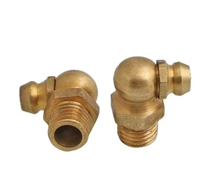 M12 M10 M8 M6 1/8 1/4 Male Thread Stainless Steel Straight 304 Grease Nipple NPT Oil Mouth Grease Nipple Butter Gun Fittings