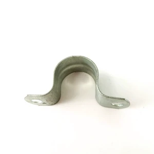 Non-standard Stainless Steel Aluminum C Pipe Clamp, Conduit Cable Hanger with Screw on