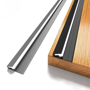 Customizable Length DC12V Aluminum 7W/m Embedded 45 Degree Angle LED Cabinet Lights Modern Style for Home Kitchen Use