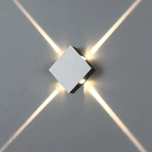 4 Way Narrow Beam Spot Lights Home Decorative Rectangle Led Wall Lighting