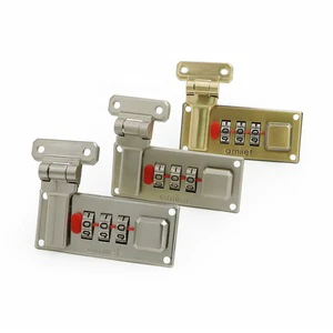 9908F Jewelry Box Anti-theft Buckle Lock 3 Digit Combination Latch for Wooden Box and Suitcase Accessories
