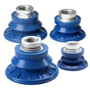 SAB Oil Coated Metal Sheet Special Vacuum Suction Cup 1.5 Fold Corrugated Suction Cup Strong Anti Slip Ability Wear Resistance