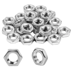 Zinc Plated Metric Hex Nuts M2 M3 M4 M5 M7 M8 Stainless Steel & Carbon Steel for Mining Applications
