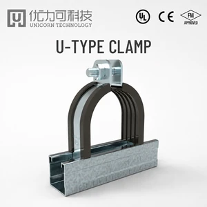 Standard Pipe Clamp Heavy Duty Pipe Clamp Pipe Mounting Clamp for Industrial Pipe Support