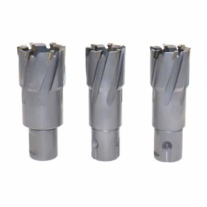 Hot Sale Tungsten Carbide Weldon Shank Hard Alloy Steel Core Drill Coring Drill TCT Annular Magnetic Cutter Bits