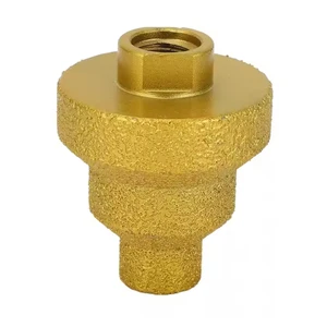 Diamond Chamfer Drill Bit M14 Thread Hex Shank Enlarging Marble Tile Masonry Stone Porcelain Hole Saw TiCN Coated Steel High