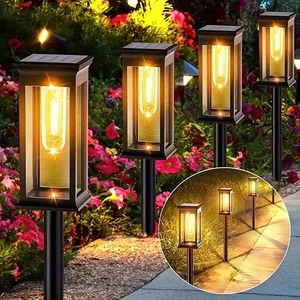 Wholesale Solar Pathway Lights Outdoor, Bright Path Lights Waterproof,Solar Powered Lights for Driveway Lawn Patio Sidewalk Yard