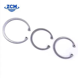 Chinese Factory DIN472 Internal Snap Circlip-304 Stainless Steel Black Spring Steel Plain Wedge Flat Retaining Rings 88mm CE