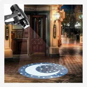Free Design Custom Logo Gobo Projector Advertising Lights 50W/90W/110W LED Sign Wall Projection Lamp Outdoor Waterproof IP67