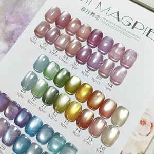 AILANUO New Product Brocade Scale Series 32 Color Cat Eye Gel Set Nail Salon Wearing Nail Special Phototherapy Nail Gel