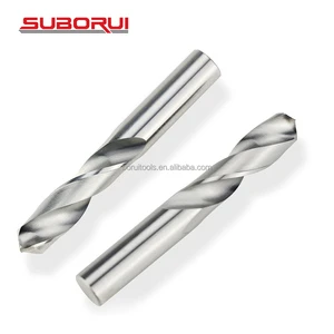 SUBORUI 0.5-20mm HRC 50 DIN6537 Brocas De Carboneto Tungsten Solid Carbide Drill Bit for Hardened Steel Stainless Metal