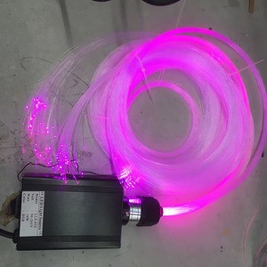 Swimming Pool Starry Sky LED Fiber Optic Ceiling Light Kit with 8 Colors and 2m Fibers IP33
