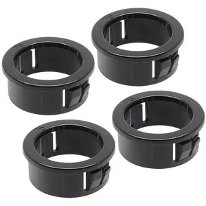 SB-25 Nylon Snap Bushing Black Wire Bushing Mounting Dia Grommet Protectors Round Snap in Cable Hose Bushing