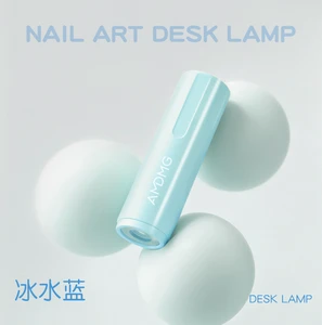 AMDMG T22 Patent Design Rechargeable Mini UV LED Nail Lamp 395/405nm Plastic Body For Nail Beauty Salon & Home Use