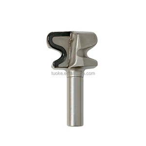 TUOKE TK738 Woodworking Tools Drill Bits Shank 1/2 Diamond for Cutter Wood Double Finger Bit