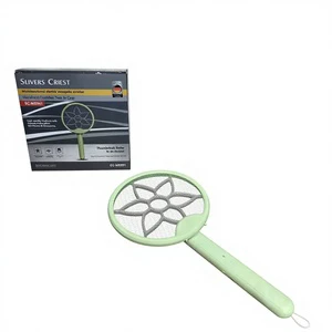 Foldable Bug Zapper Racket 2-in-1 Electric Fly Swatter USB Rechargeable Mosquito Killer Trap for Indoor Home Garden
