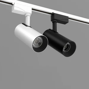 Supplier Led Adjustable Track Light Cob Led Track Lighting Black White Commercial Track Light Spotlights