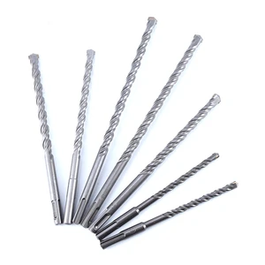 Carbide Tip Brocas Broca SDS Plus Rotary Hammer Concrete Drill Bit for Concrete Granite Masonry Brick