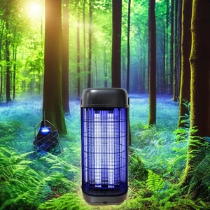 12w 16w 20w 30w 40w 60w 110v 220v Waterproof Indoor Bug Zapper Insect Pest Control Fly Trap Electric Led Lamp Mosquito Killer