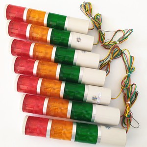 24V DC Outdoor Warning Light signal Lamp Indicator Led signal Tower Lights with Buzzer