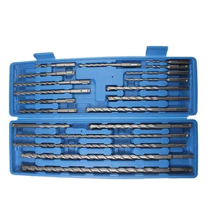 20pcs Drilling Drill Bit Sets Cross Tip Double Cutting Edges Centering Masonry Drill Bit Set for Concrete and Brick