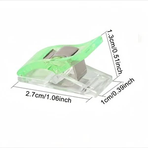 Plastic Sewing Clips for Sewing Binding Quilting Wonder Clips Spring Paper Clip