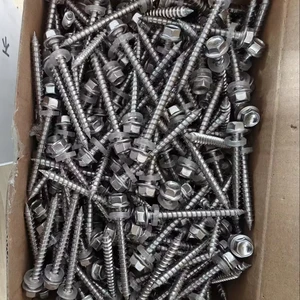 YPH Stainless Steel 304/316 DIN7504K Hexagon Head Self Drilling Roofing Screw for Metal with EPDM Washer