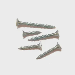 Countersunk Head Self-tapping Screw Black Oxide Zinc Plated Nickel Phillips Drywall Screw Woodworking Plasterboard Doors Windows