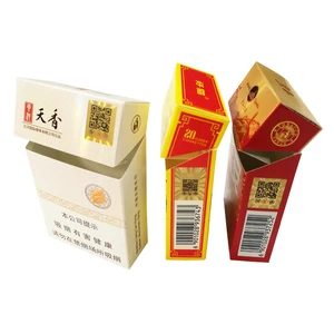 Best Prices Custom Tobacco Cigarette Packaging QR Code Stickers Hot Stamping Tags Security Seal Design Hologram Label