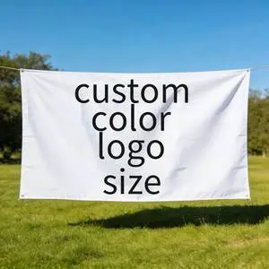 Wholesale Custom Logo Grateful Dead Dancing Bear Polyester Banner 90x150cm Indoor Outdoor Rock Music Flag for Fans Decor