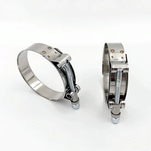 T-Bolt Clamps for Hydraulic High Pressure Hose Clamps Stainless Steel T Bolt Hose Clamp