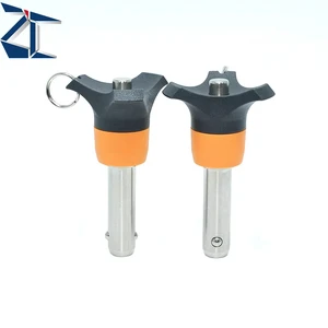 Industrial Grade ISO Certified Stainless Steel Ball Lock Pins Quick Release Safety Push Pin for Automation Machinery