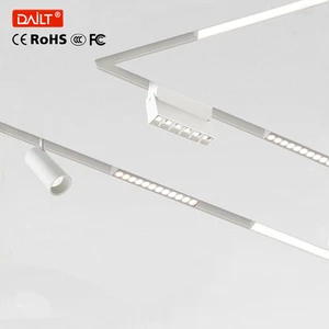 Recessed Surface Mounted Magnetic Track Light 20mm Aluminum Body Indoor Lighting Magnetic Track Light Magnetic LED Track Light