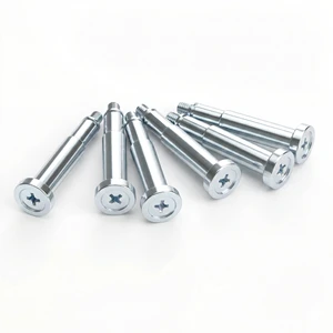 Custom Screw Stainless Steel Flat Head Step Shoulder Screws Anti-loose Anti-drop Anti-vibration Nylock Screw
