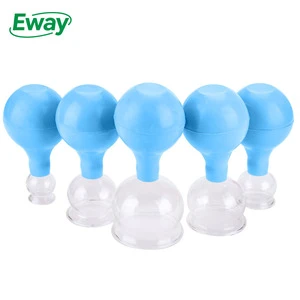 Wholesale Anti-cellulite Facial & Body Massage Cup Glass Suction Vacuum Cupping Sets